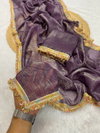 Manali By Aab Candy Crush Chiffon Silk Designer Saree Suppliers In India